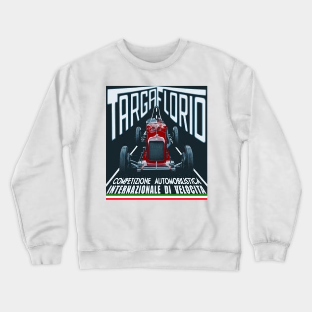 retro racing shirt Crewneck Sweatshirt by retroracing